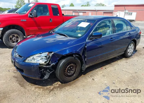 2005 Honda Accord 2.4 Lx from USA, damaged, VIN 1HGCM56495A056675